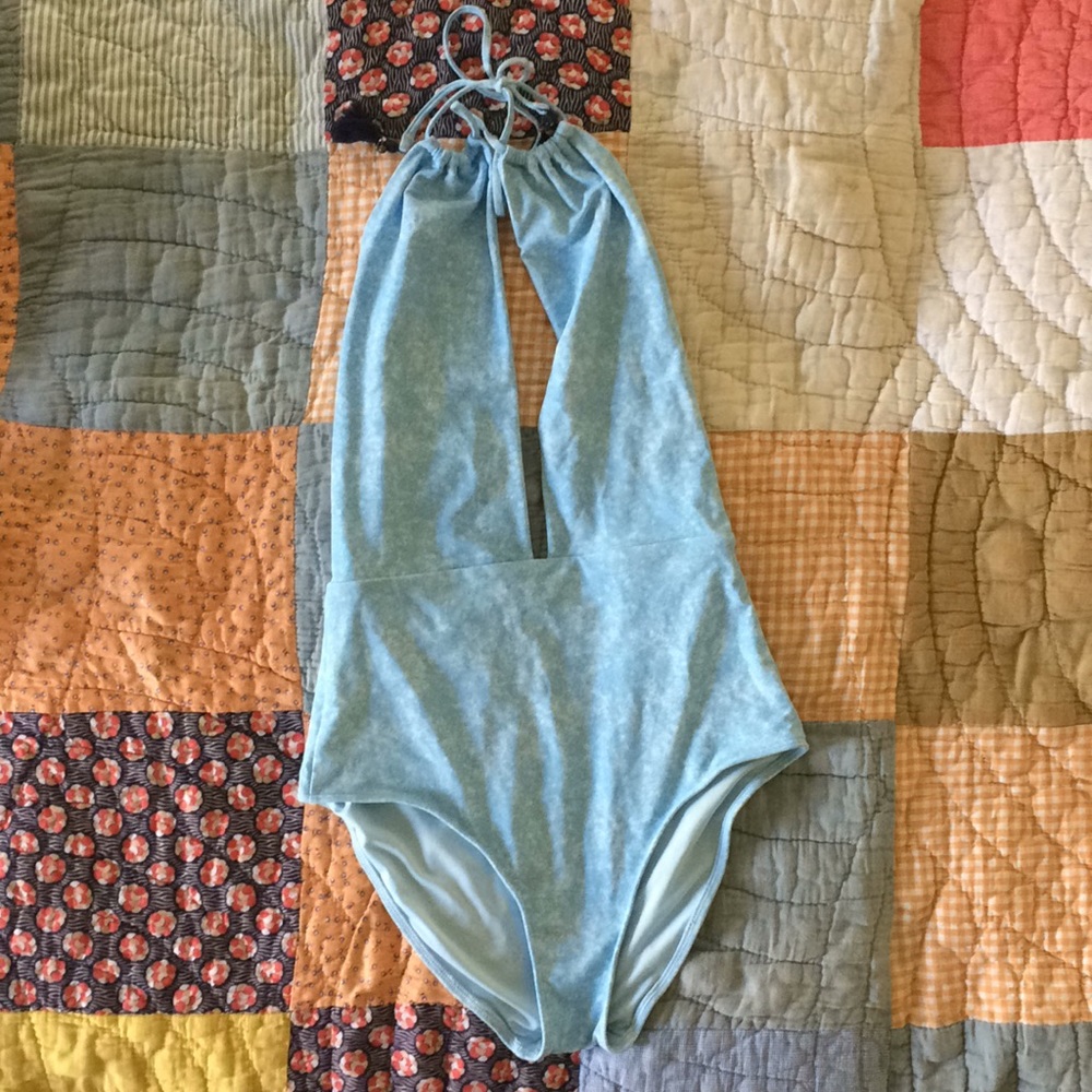 Aerie halter one piece